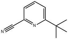 6-(叔丁基)吡啶腈 结构式