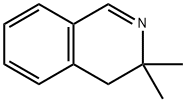 3,4-dihydro-3,3-dimethylIsoquinoline 结构式