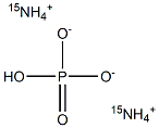 磷酸氢二铵-15N2 结构式
