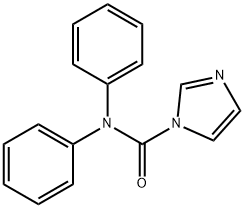 N,N-二苯基-1H-咪唑甲酰胺 结构式