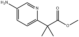 Methyl 2-(5-amino-2-pyridinyl)-2-methylpropanoate 结构式