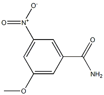 3-Methoxy-5-nitrobenzamide 结构式