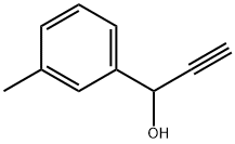 1-(3-甲基苯基)-2-丙炔-1-醇 结构式