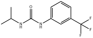 1-ISOPROPYL-3-(3-TRIFLUOROMETHYL-PHENYL)-UREA 结构式