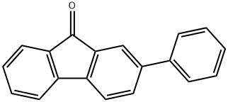 2-苯基-9H-芴-9-酮 结构式