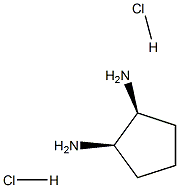 顺式-1,2-环戊烷二胺二盐酸盐 结构式