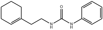 1-[2-(cyclohex-1-en-1-yl)ethyl]-3-phenylurea 结构式