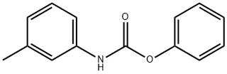 PHENYL N-(M-TOLYL)CARBAMATE 结构式