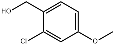 2-氯-4-甲氧基苯甲醇 结构式