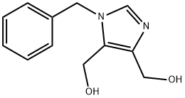 (1-benzyl-1H-imidazole-4,5-diyl)dimethanol 结构式