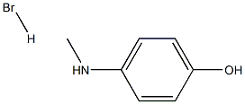 对甲氨基酚氢溴酸盐 结构式