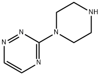 3-(piperazin-1-yl)-1,2,4-triazine 结构式