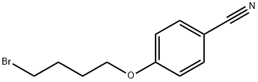 4-(4-溴丁氧基)苯甲腈 结构式