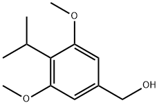 3,5-二甲氧基-4-异丙基苄醇 结构式