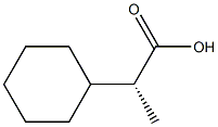 (R)-2-环己基丙酸 结构式