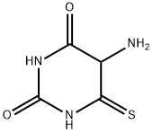 5-氨基-6-硫基-2H-嘧啶-2,4-二酮 结构式