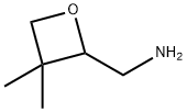 (3,3-二甲基氧杂环丁烷-2-基)甲胺 结构式