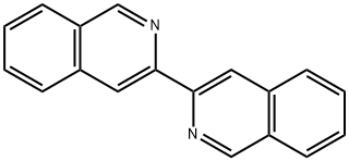 3,3'-BIISOQUINOLINE 结构式