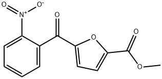 5-(2-硝基苯甲酰基)呋喃-2-羧酸甲酯 结构式