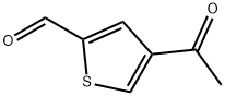 4-乙酰噻吩-2-甲醛 结构式