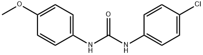 1-(4-CHLOROPHENYL)-3-(4-METHOXYPHENYL)UREA 结构式