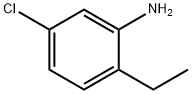5-氯-2-乙基苯胺 结构式