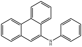 N-Phenyl-9-aminophenanthrene 结构式