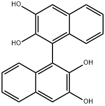 2,2',3,3'-四羟基-1,1'-联萘 结构式