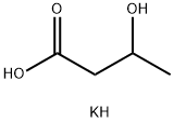 3-羟基丁酸钾 结构式