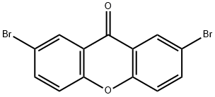 3,6-二溴-9H-占吨-9-酮 结构式