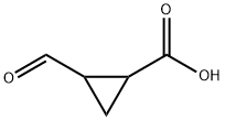 2-甲酰基环丙烷-1-甲酸 结构式