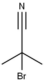 2-BROMO-2-METHYLPROPANENITRILE 结构式