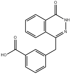 5-[(3,4-二氢-4-氧代-1-酞嗪基)甲基]-苯甲酸 结构式