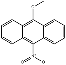 9-METHOXY-10-NITRO-ANTHRACENE 结构式