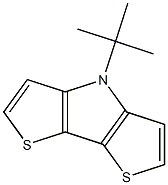 4-(tert-Butyl)-4H-dithieno[3,2-b:2',3'-d]pyrrole 结构式