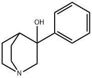 3-苯基-1-氮杂-二环[2.2.2]辛-3-醇 结构式