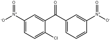 (2-Chloro-5-nitrophenyl)(3-nitrophenyl)methanone 结构式