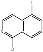 1-氯-5-氟异喹啉 结构式