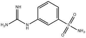 N-(3-氨磺酰苯基)胍 结构式