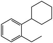 1-环己基-2-乙基苯 结构式