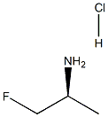 (S)-1-氟-2-丙胺盐酸盐 结构式
