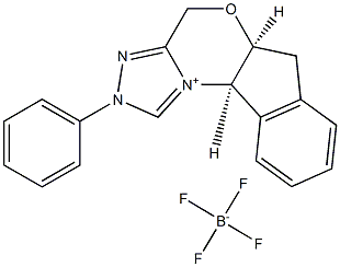 (-)-茚胺醇苯肼三氮唑 结构式