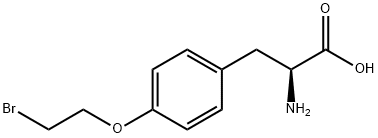 (S)-2-AMINO-3-(4-(2-BROMOETHOXY)PHENYL)PROPANOIC ACID 结构式