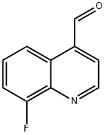 8-fluoroquinoline-4-carbaldehyde 结构式