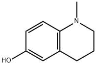1,2,3,4-四氢-1-甲基-6-喹啉醇 结构式