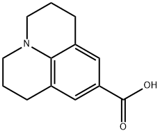 1,2,3,5,6,7-hexahydropyrido[3,2,1-ij]quinoline-9-carboxylic acid 结构式