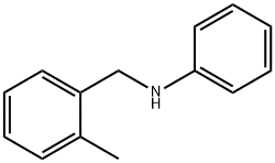 N-(2-甲基苄基) 苯胺 结构式