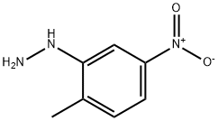2-甲基-5-硝基苯肼 结构式