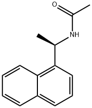 (R)-N-乙酰基-1-萘乙胺 结构式