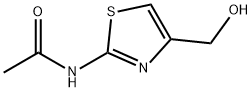 N-(4-(羟甲基)噻唑-2-基)醋胺石 结构式